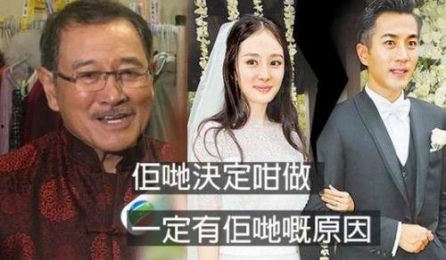 杨幂爆料爸爸离婚了视频
